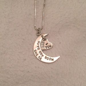 I Love You To The Moon And Back Necklace
